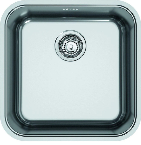 Franke nedfældet vask med kurveventil u/bagplade, m/bagplade - SRX210-40